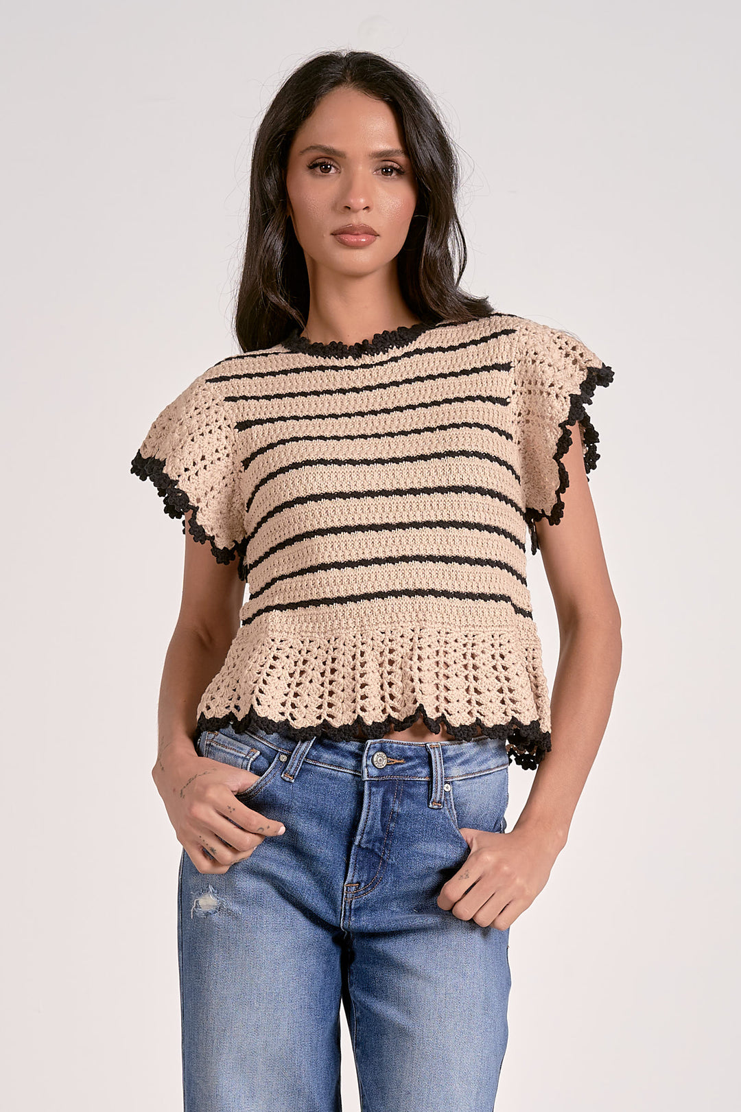 The Marais Crochet Top