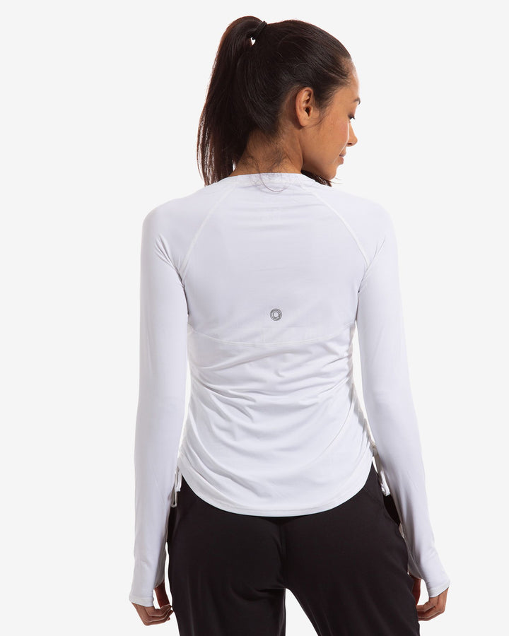 Drawstring Crew Sun Shirt